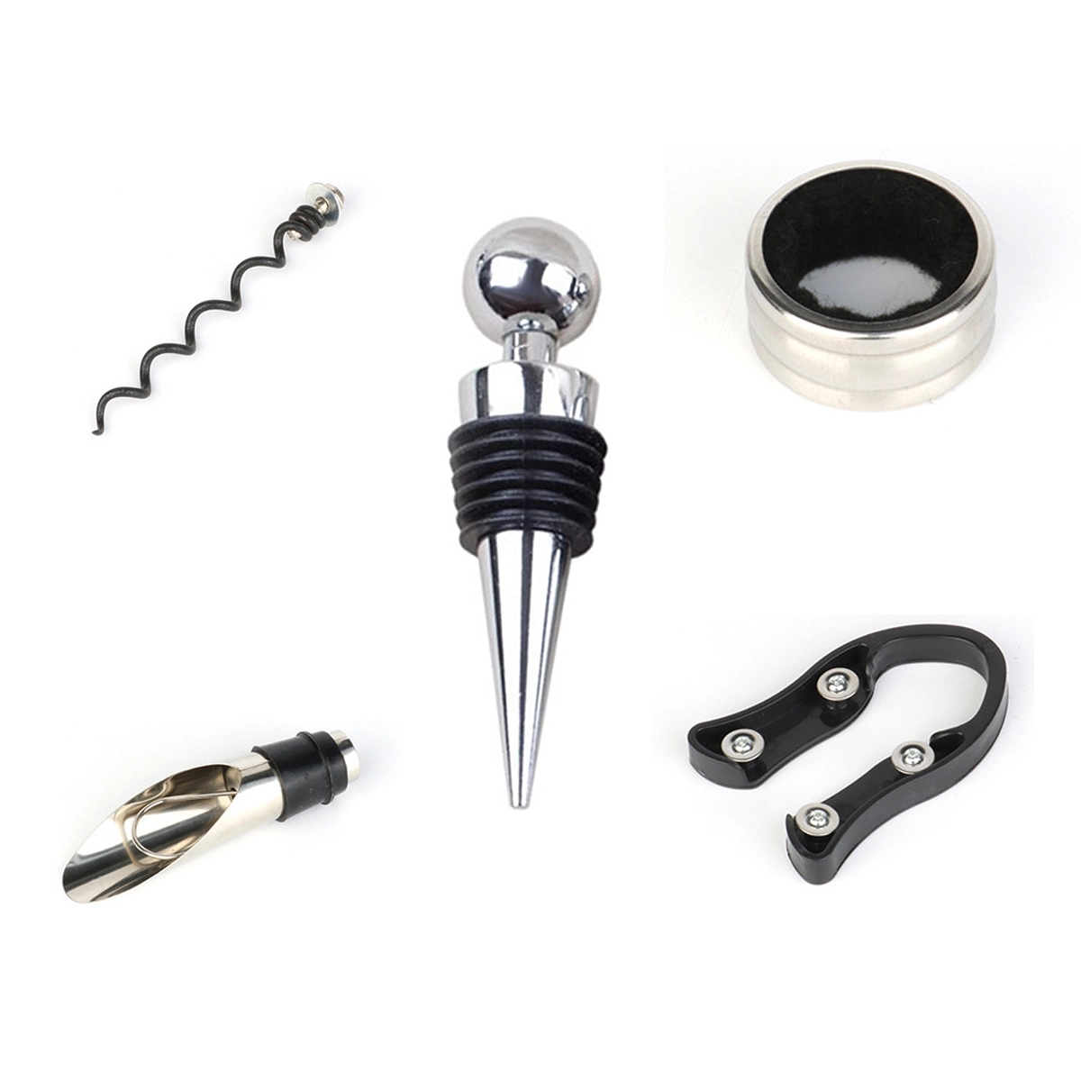 Wine Bottle Opener Corkscrew Set(6 Pieces) 3