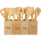 Bamboo 4-piece Kitchen Tool Set and Canister 10