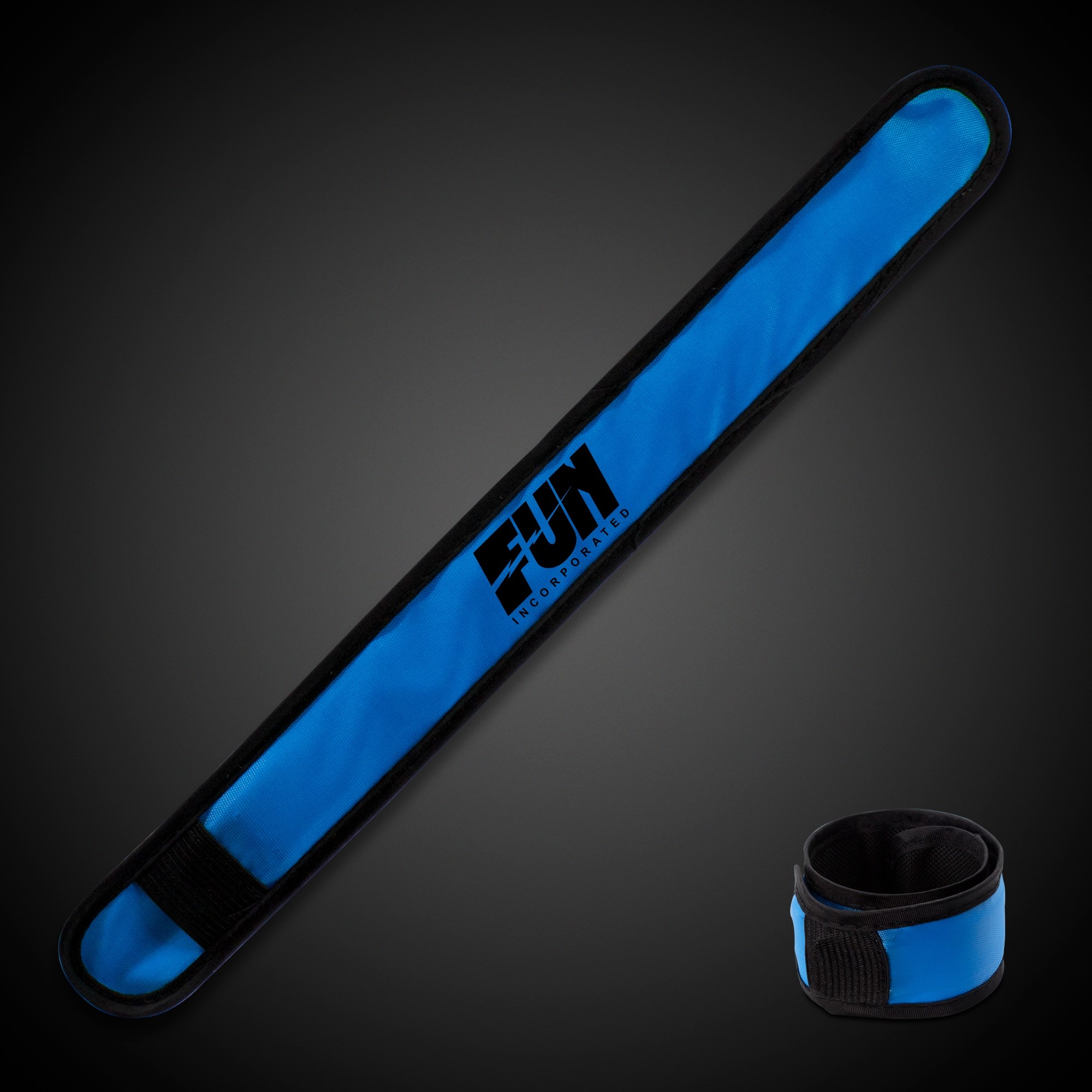 Blue LED Slap Bracelet 4