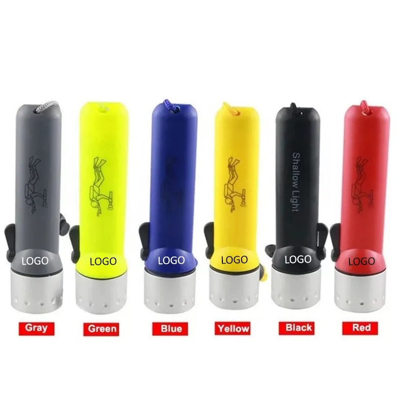 IPX8 Dive Light, 4xAA (Not Incl), 3 Modes, 80ft Waterproof 7