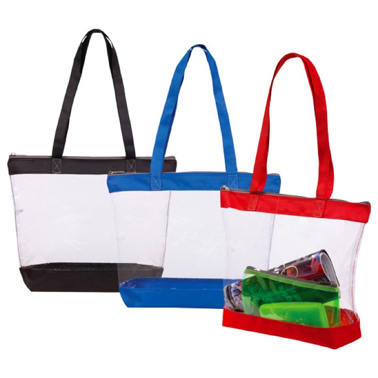 Everyday Clear Zip Tote 6