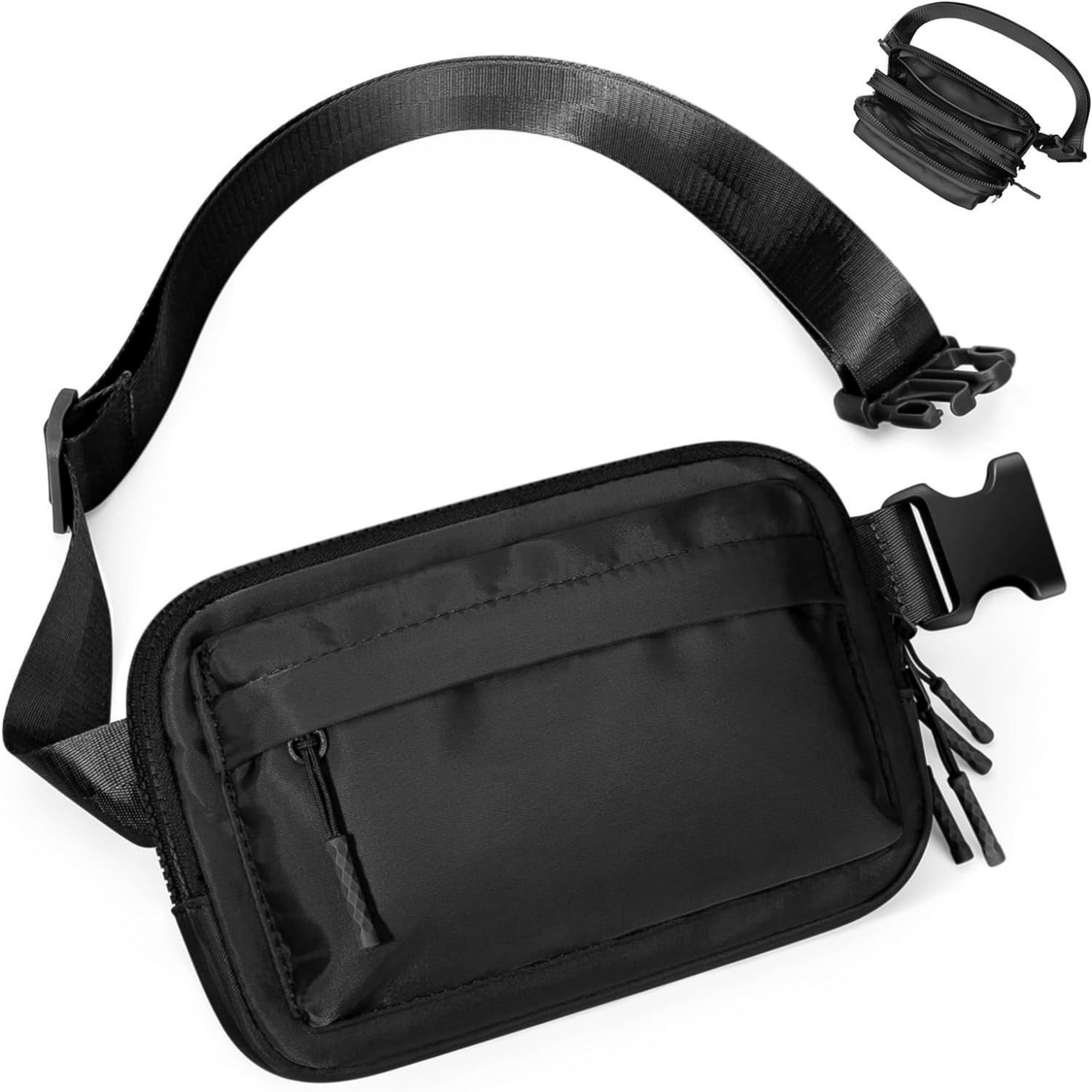 Fanny Pack With Zipper Pockets 9
