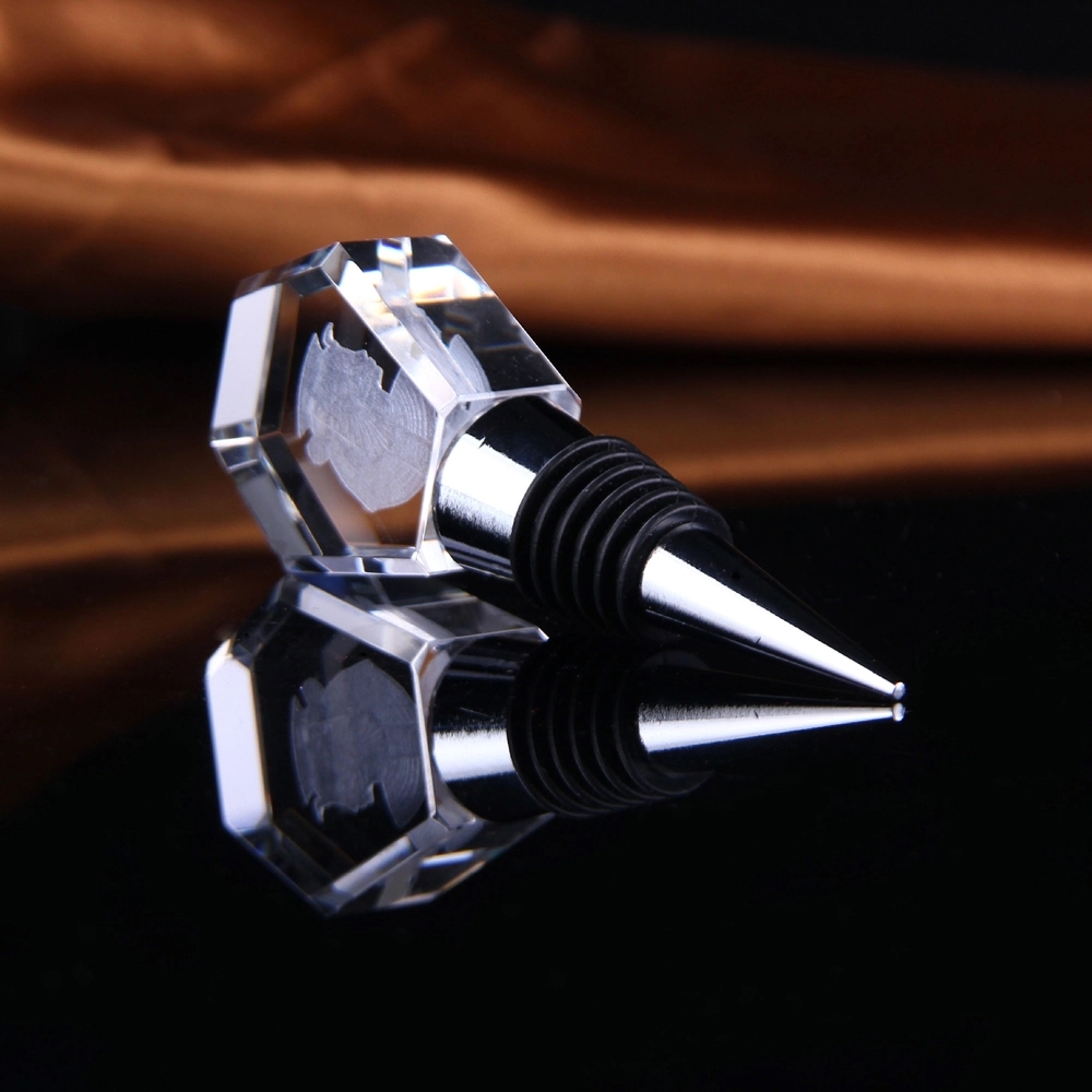 Engraved Crystal Wine Bottle Stopper 5