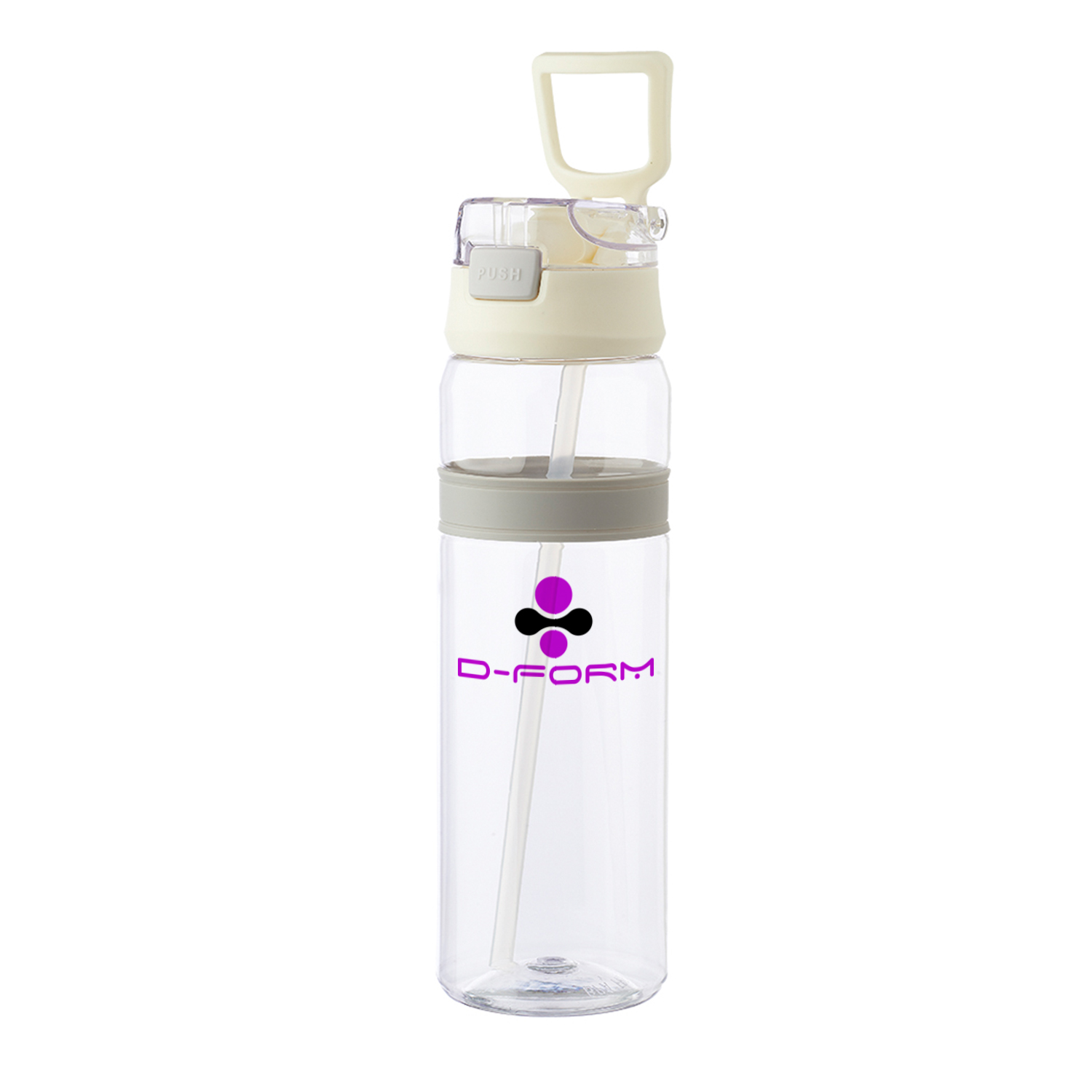 18 oz. Bonny Plastic Water Bottle (2 Color Imprint) 6