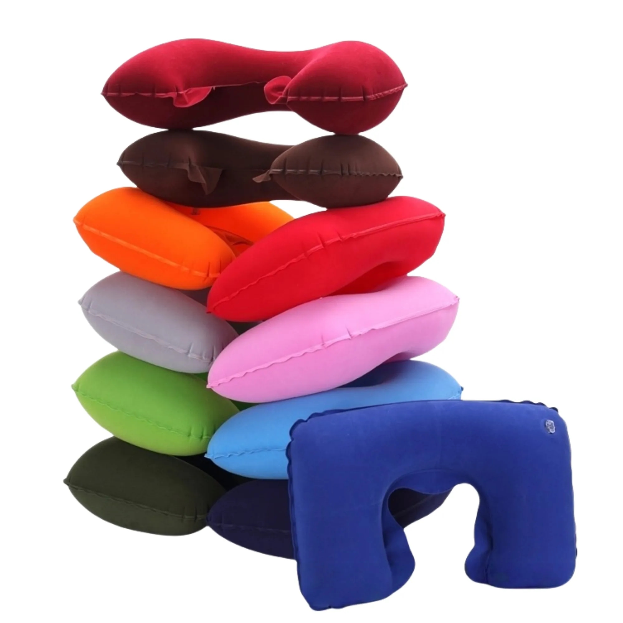PVC Flocked U-Shaped Neck Pillow 15