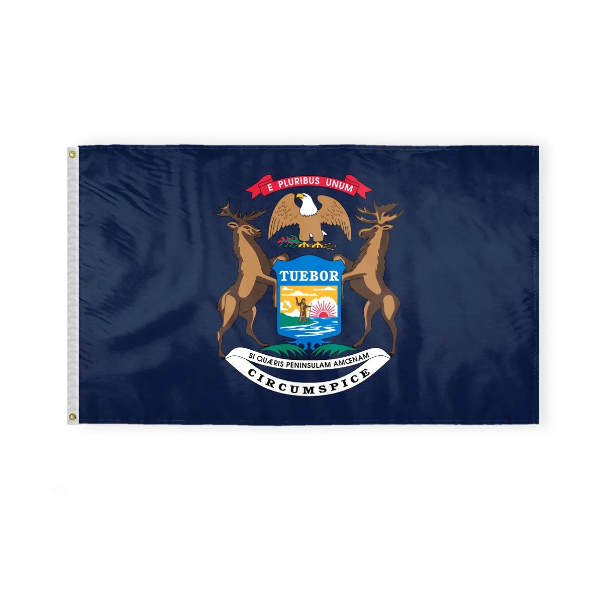 3'x5' Michigan ePoly Printed Flags 2