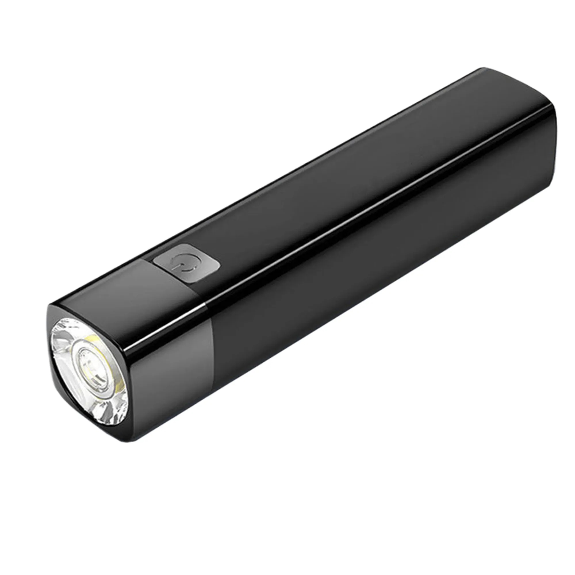 MOQ100 1200mAh ABS Flashlight Power Bank USB Outdoor 1
