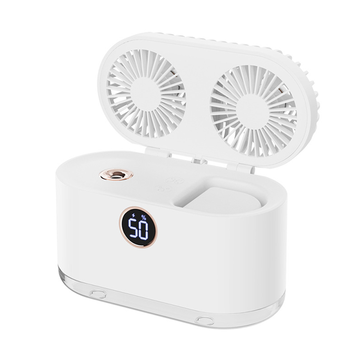 Mini Cooler Fan 2 in 1 Spray Air 5