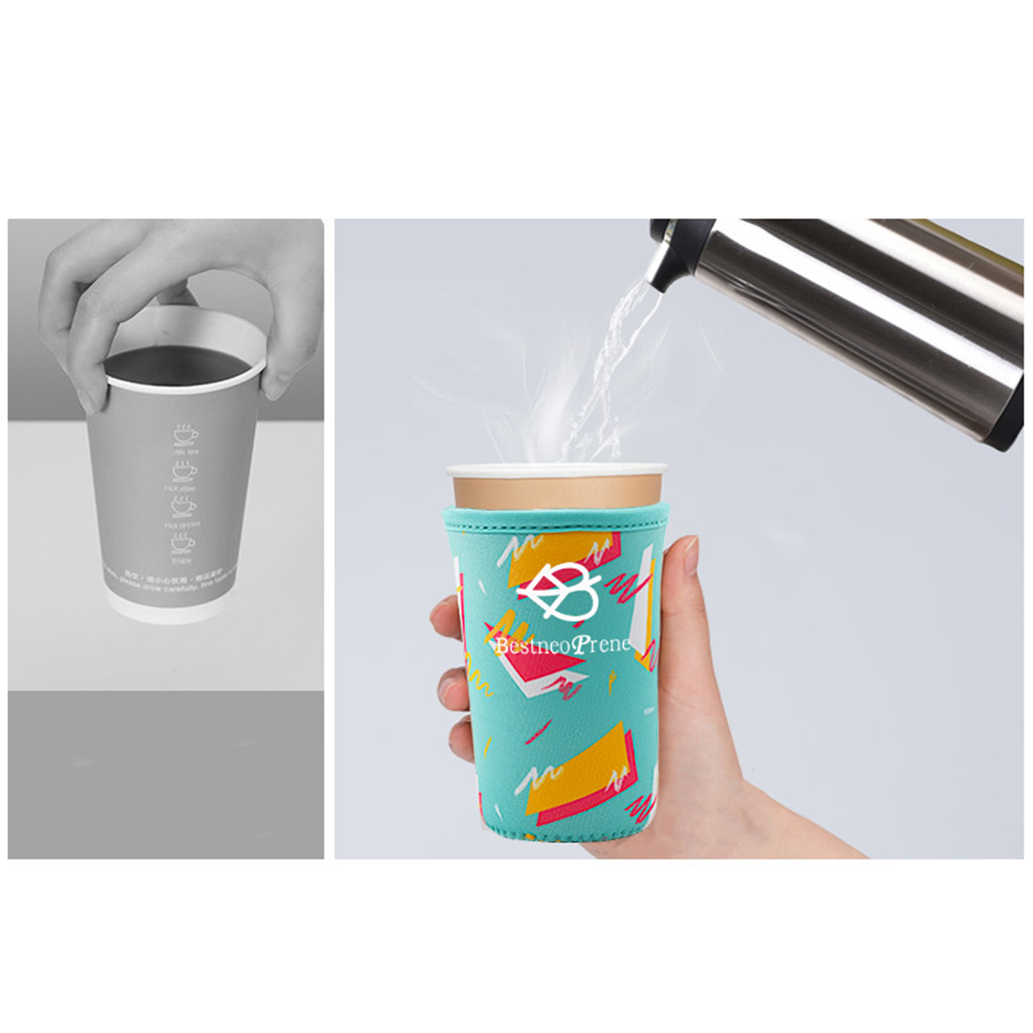 32Oz Neoprene Insulated Cup Sleeve 2