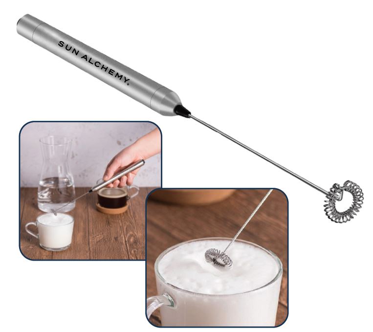Stainless Handheld Milk Frother 1