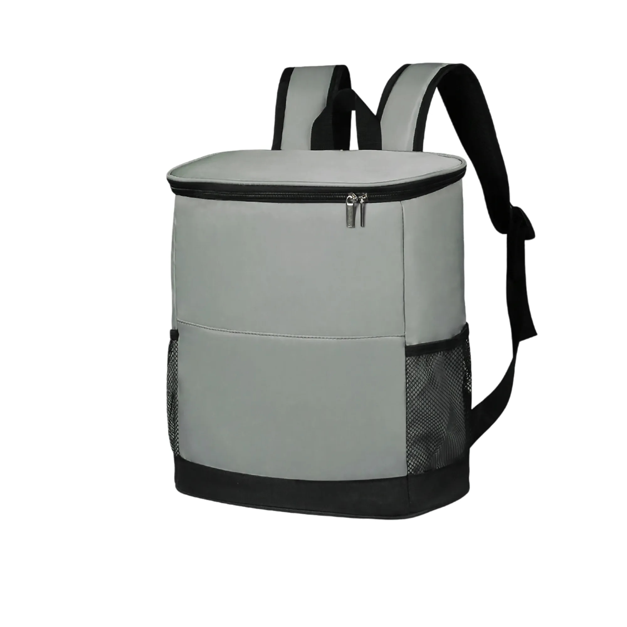 MOQ 20 Backpack-Style Insulated Bag with Double Zippers 9