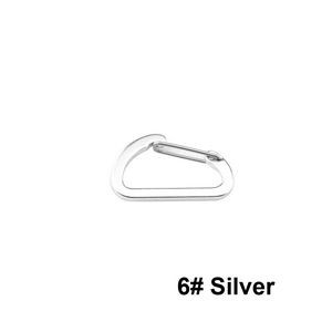 Durable #5 Flat Carabiner Lightweight Aluminum Alloy Clip, promotional tool with logo imprint 19