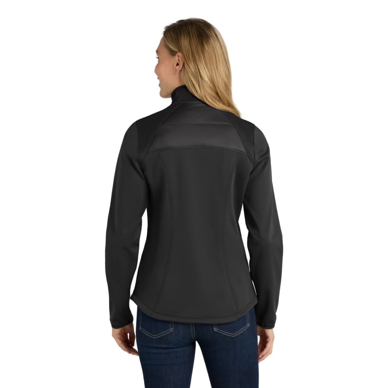 Port Authority Women's Hybrid Soft Shell Jacket. 7