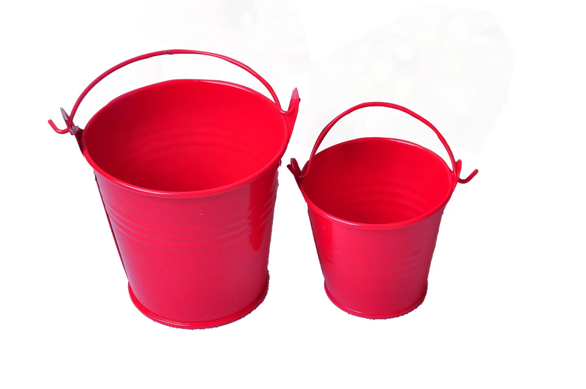 MOQ 50 Planter Iron Bucket 5"L x 4"W x 3"H 7