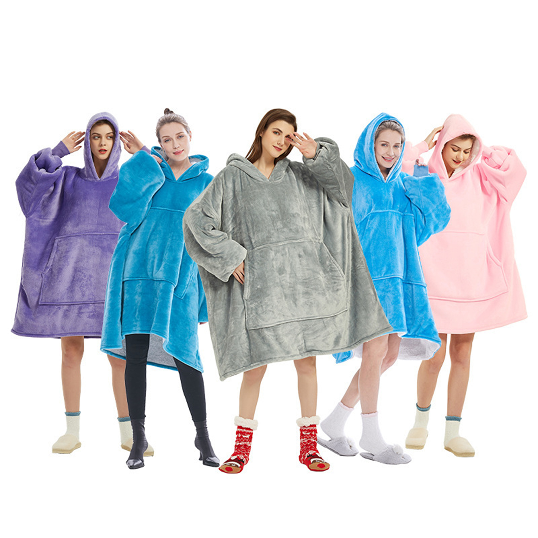 Wearable Blanket Hoodies 2