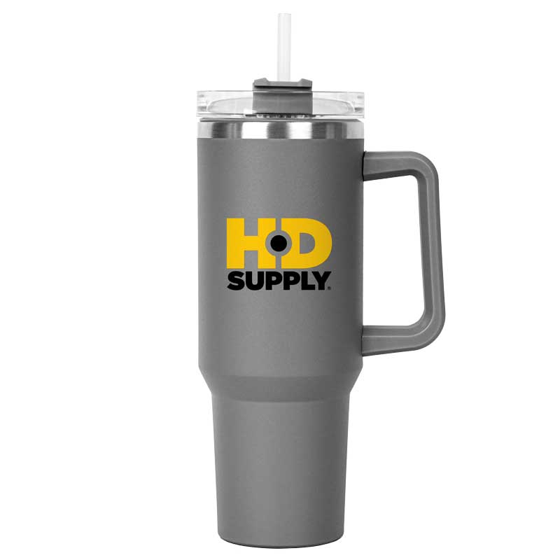 The Hippo Mug & Straw Lid 40 oz. 18