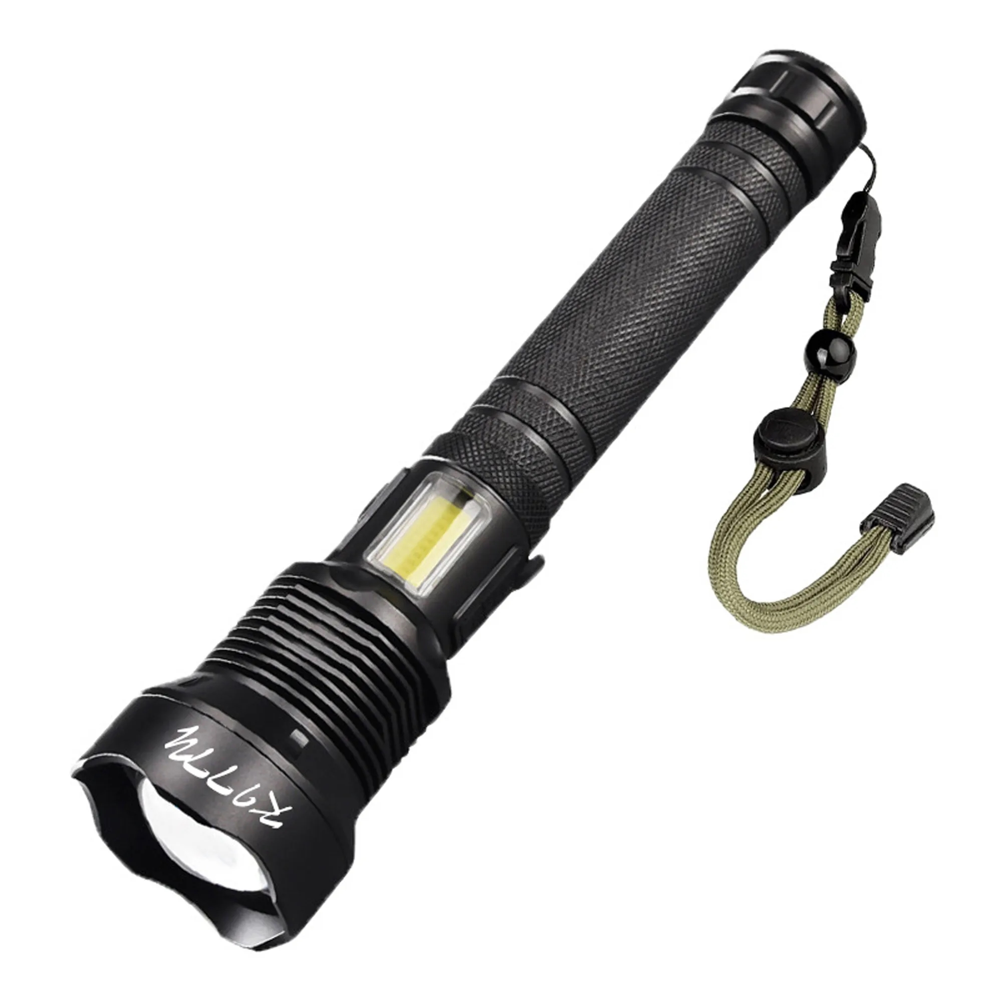 High-Brightness Rechargeable Outdoor Cob Flashlight 4