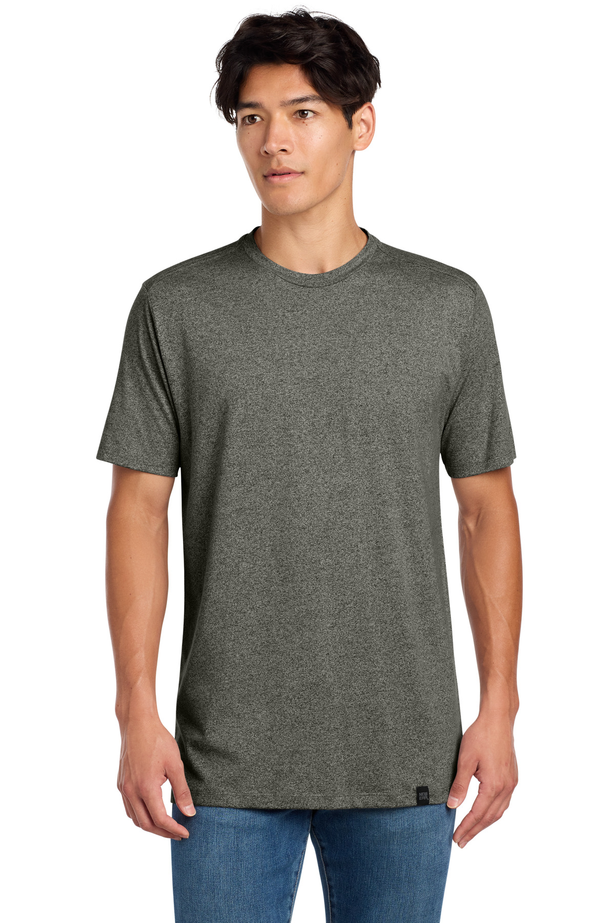 New Era Heritage Blend Crew Tee. NEA100 96