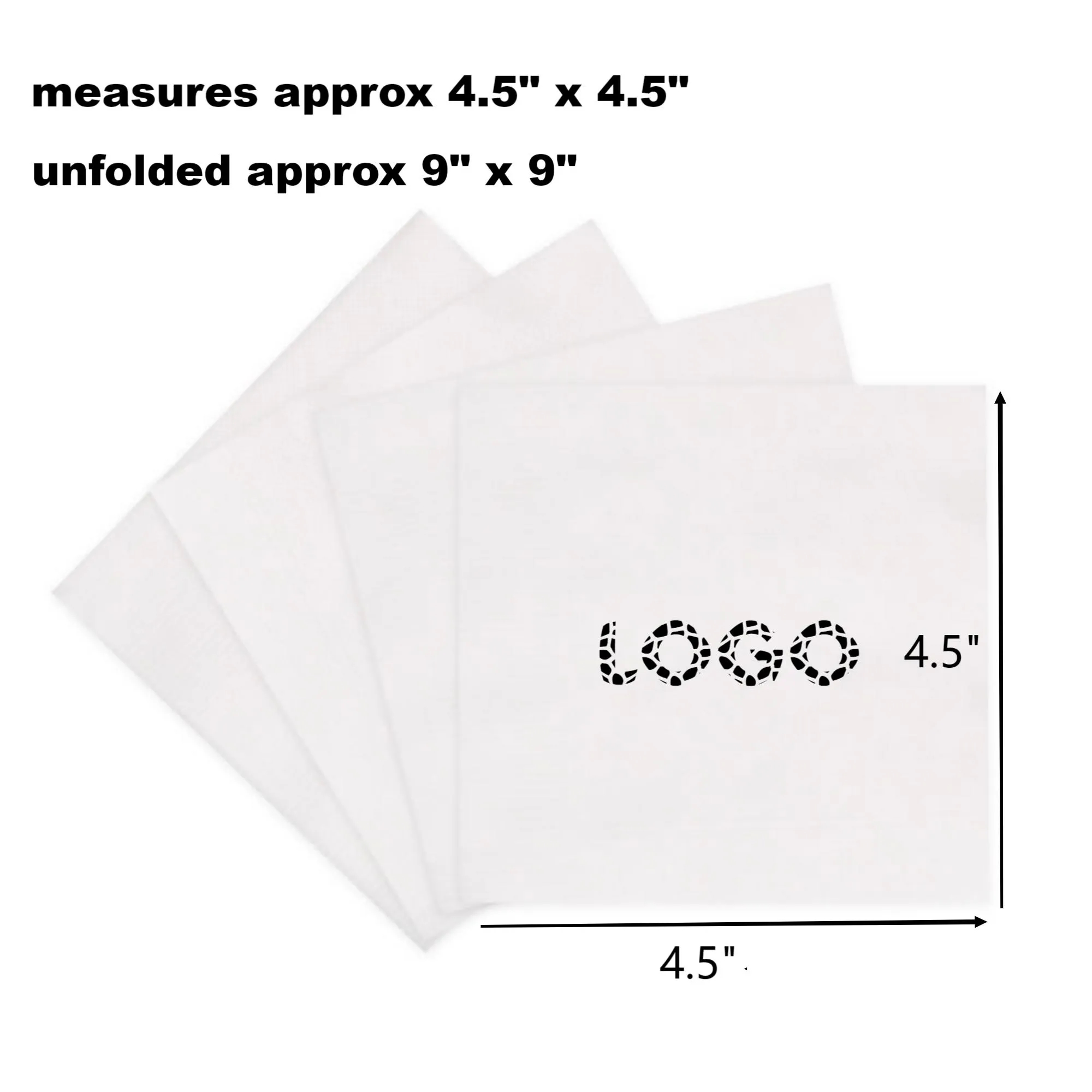 2-Ply White Digital Full Color Beverage Napkin 2