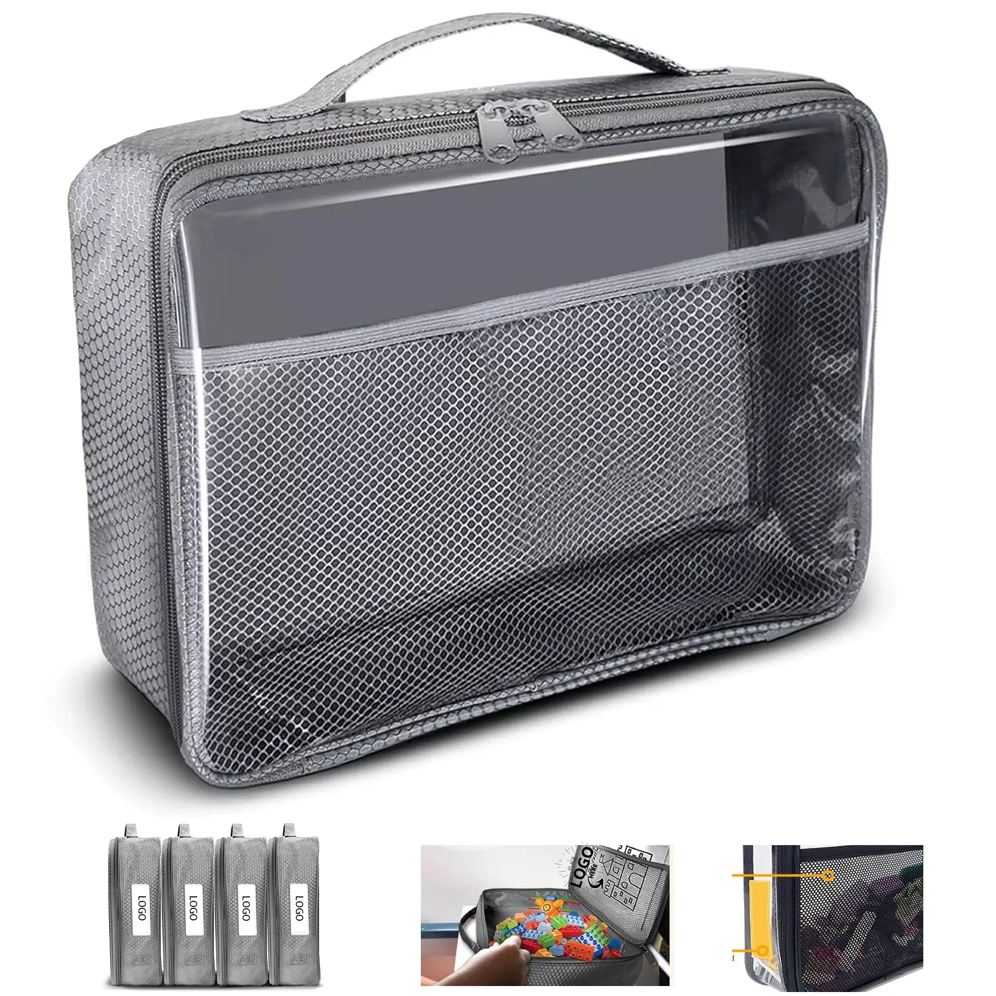Zipper Mesh Travel Organizer 1