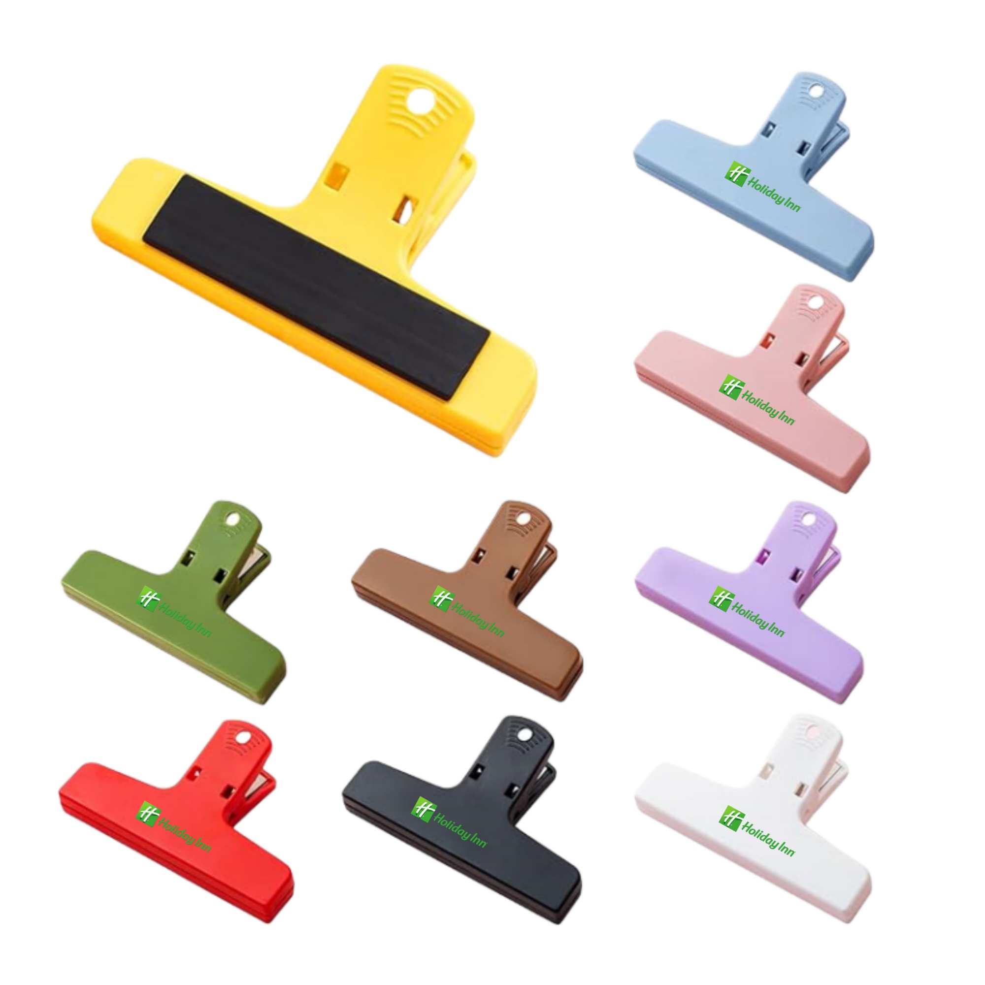 Magnetic Clips for Refrigerator, promotional clip with logo imprint 5