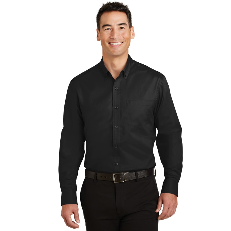 Port Authority SuperPro Twill Shirt. 11