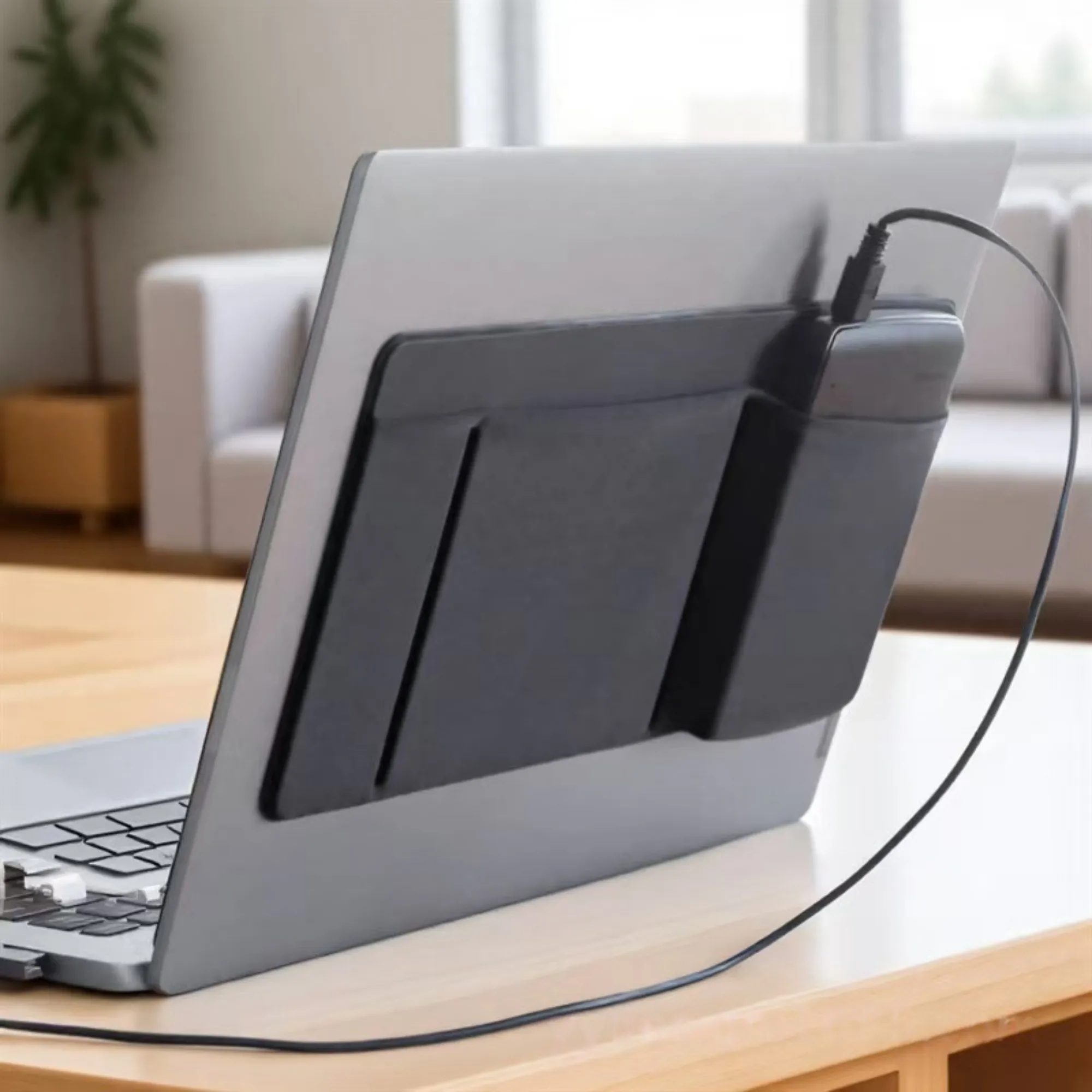 Adhesive Laptop Mouse Holder Organizer 15