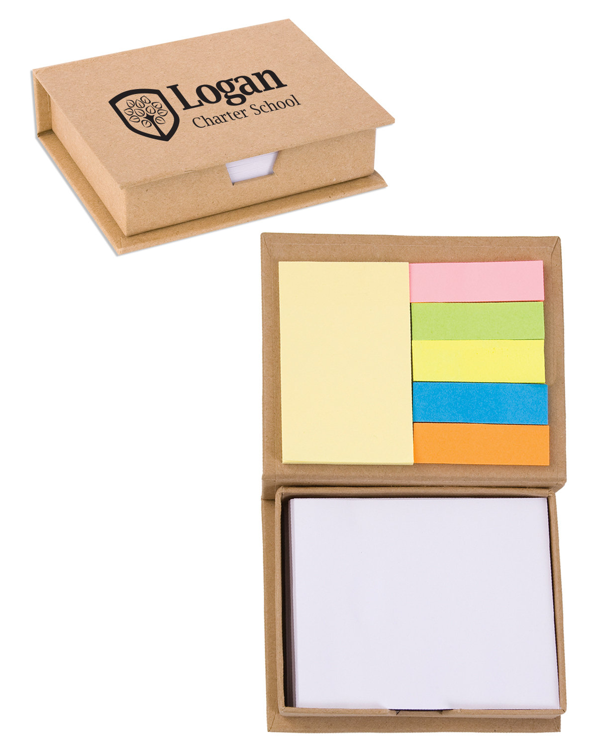 Cardboard Sticky Note Memo Case 3