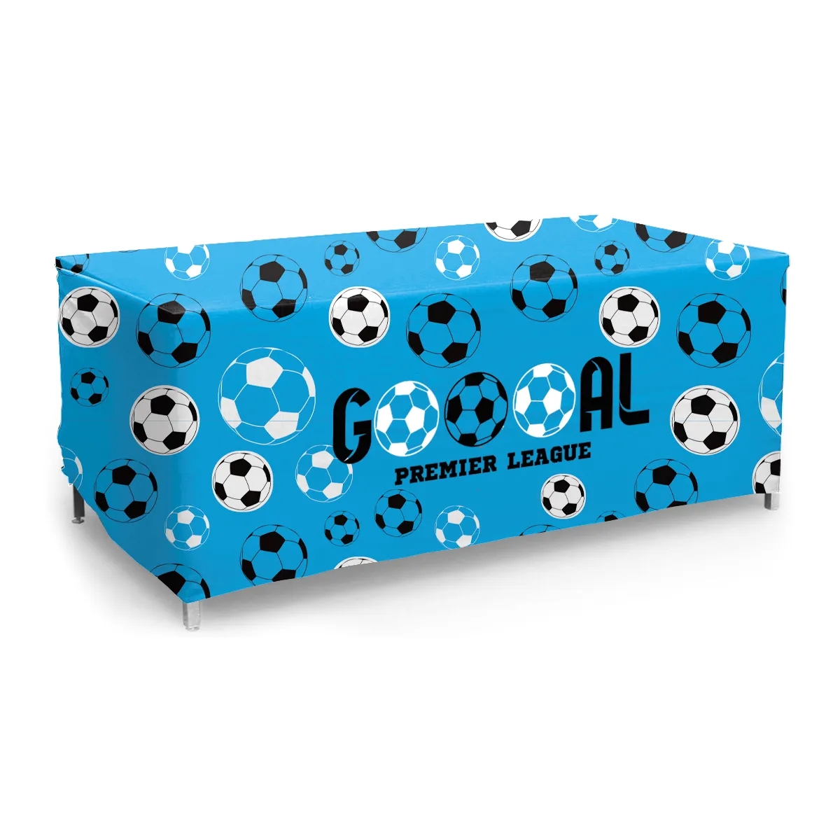 13' x 7.5' Adjustable Table Cover-Full Coverage-Sublimation 1