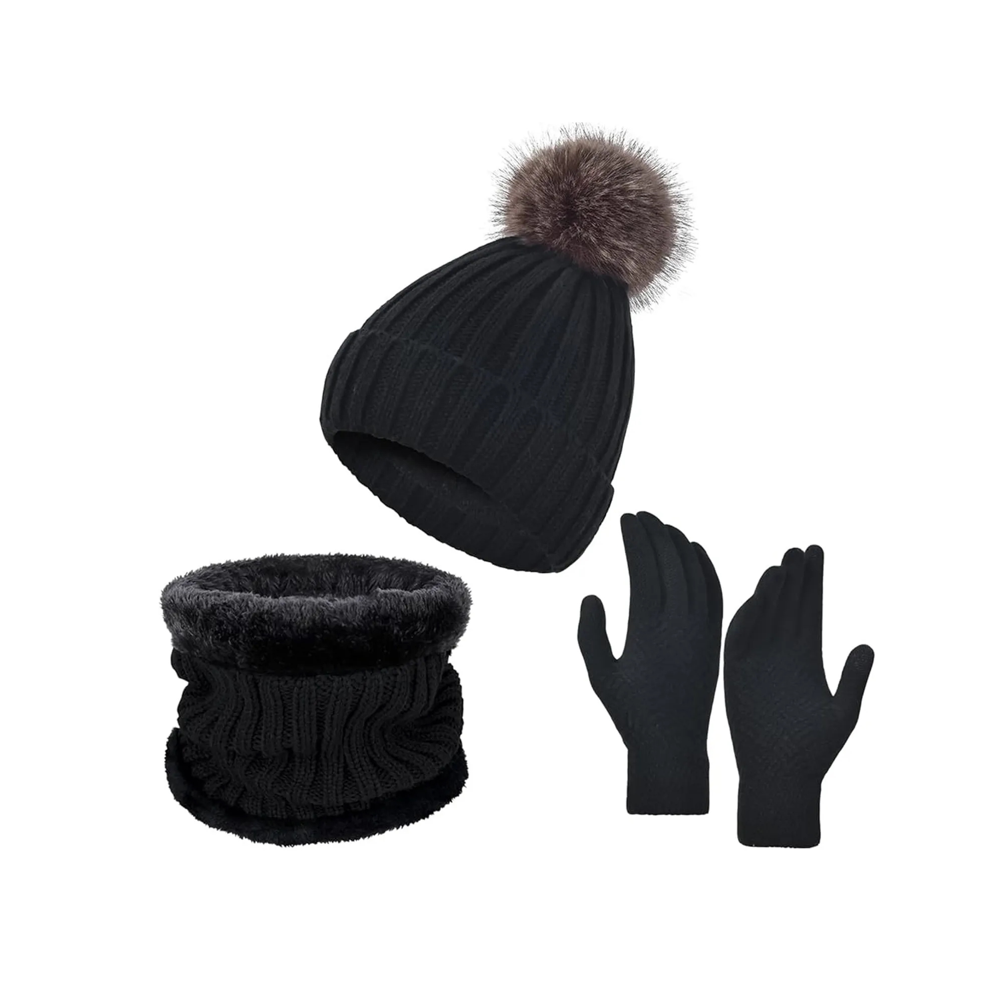 Winter Warmth Three-Piece Set MOQ 50sets 2