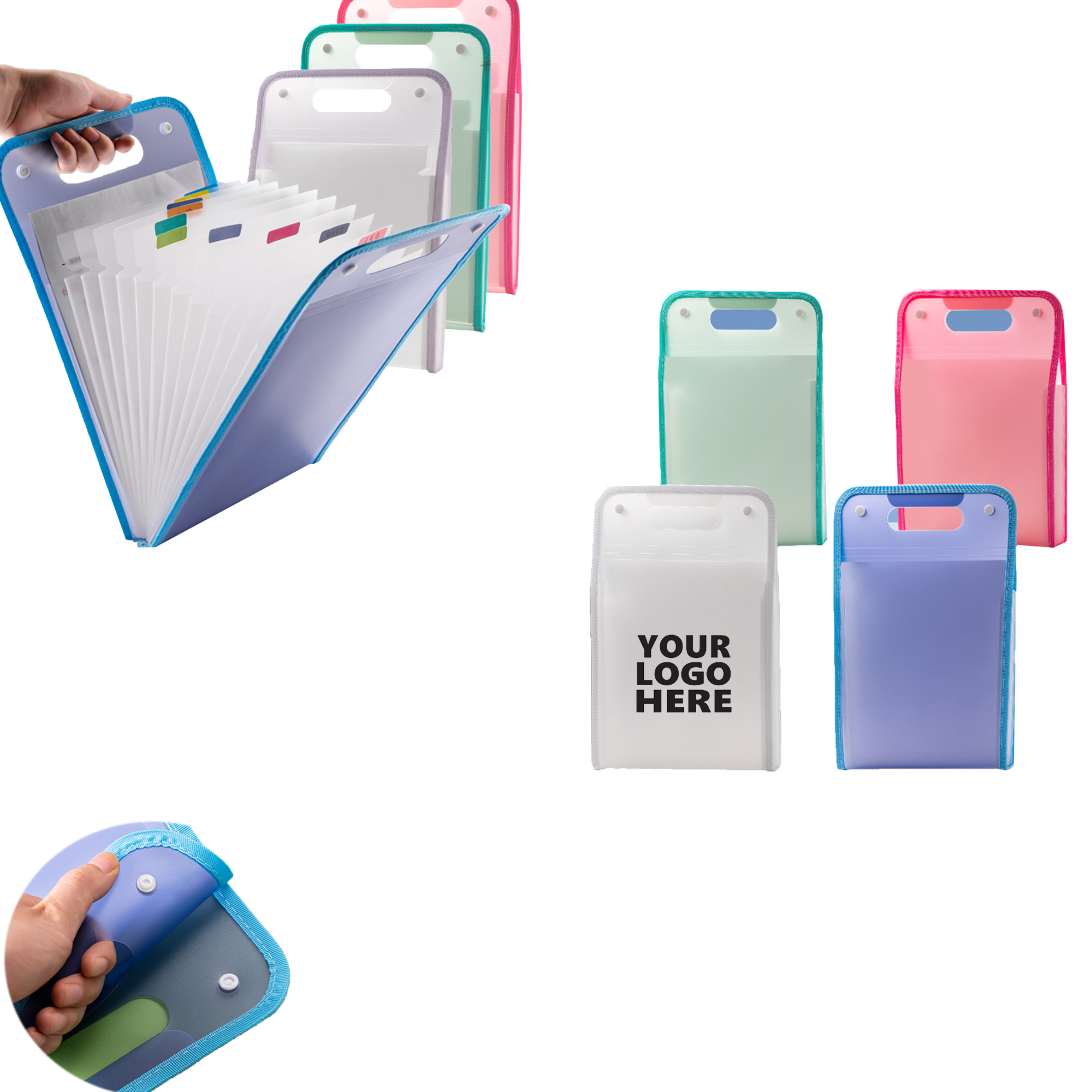 Multi-Layer Portable A4 Large Capacity Folder 2