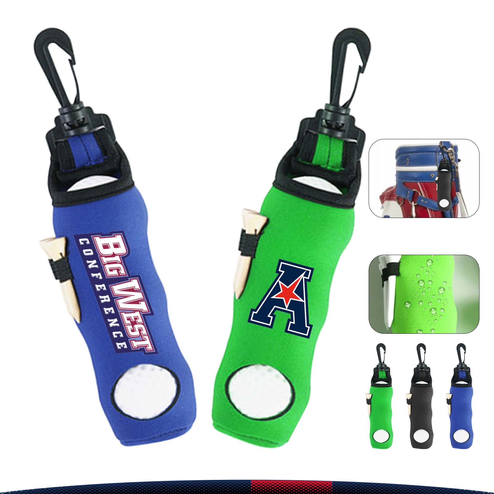 Deizy Golf Ball Pouch Set 4