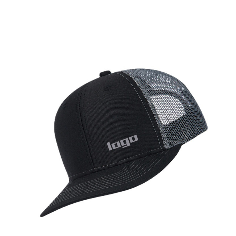 6 Panel Mesh Snapback Cap 3