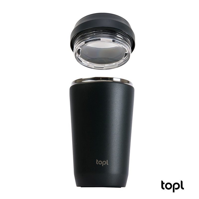 TOPL® 12 oz. Double Wall, Recycled Stainless Steel 360° Tumbler 1