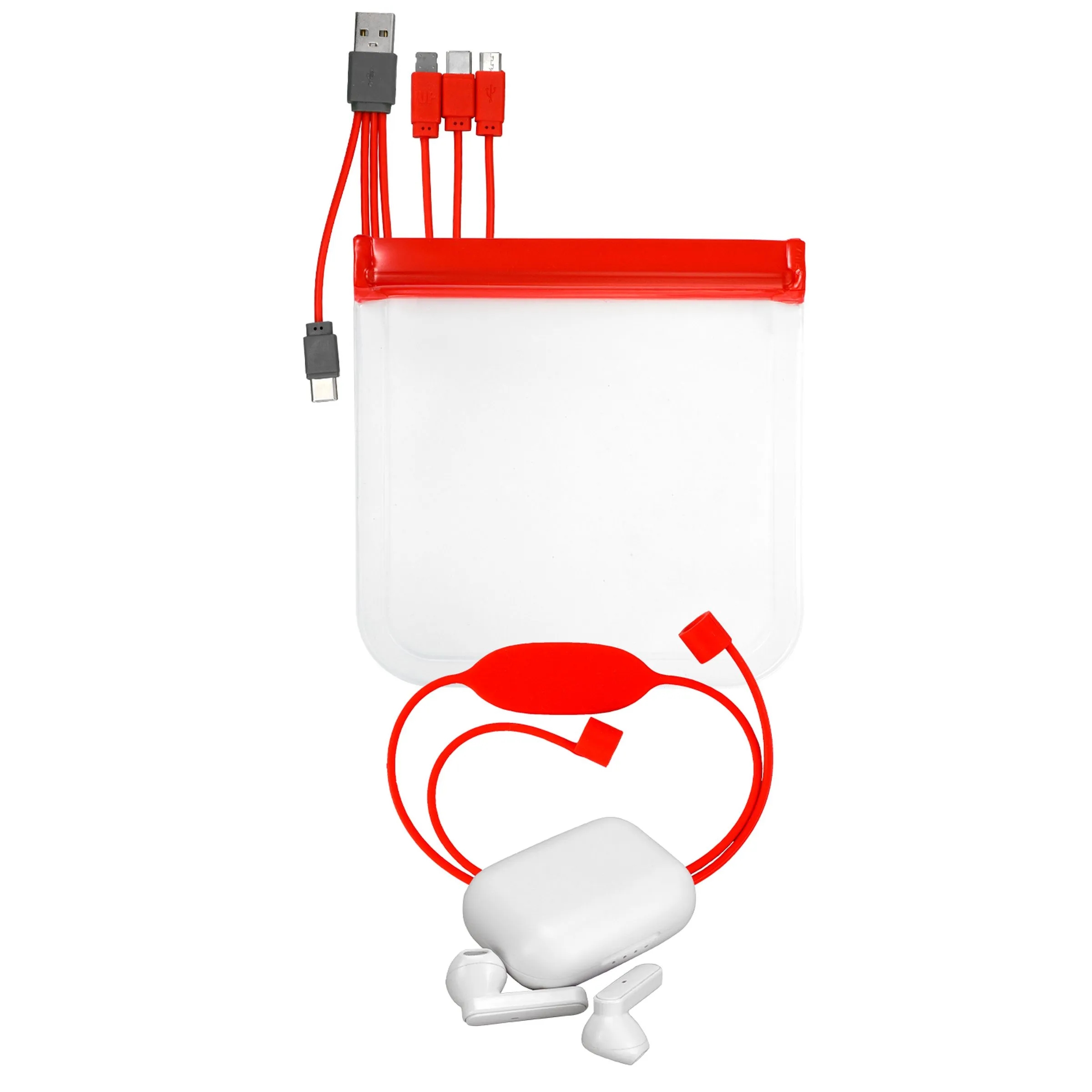 TRUE WIRELESS STRAPPY STORAGE CABLE SET 5