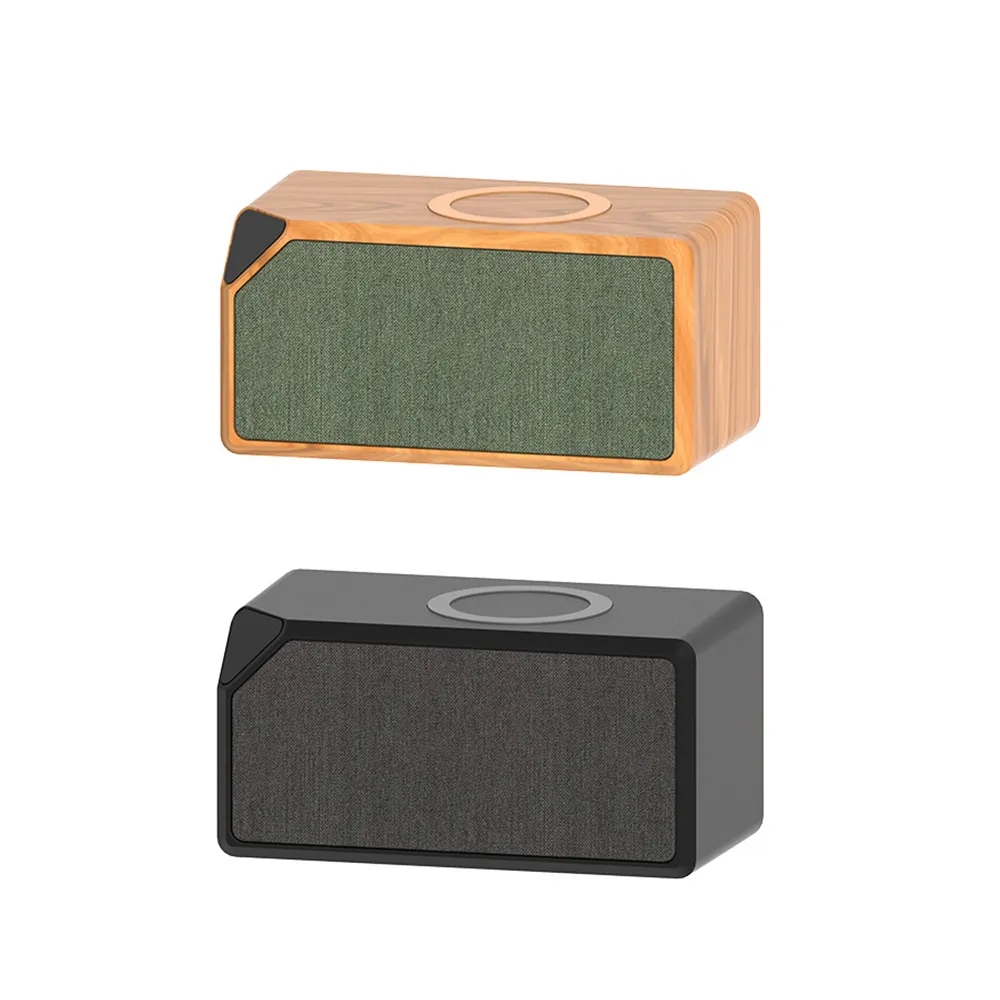 Custom Wireless Speaker with 5W Cordless Charger 3