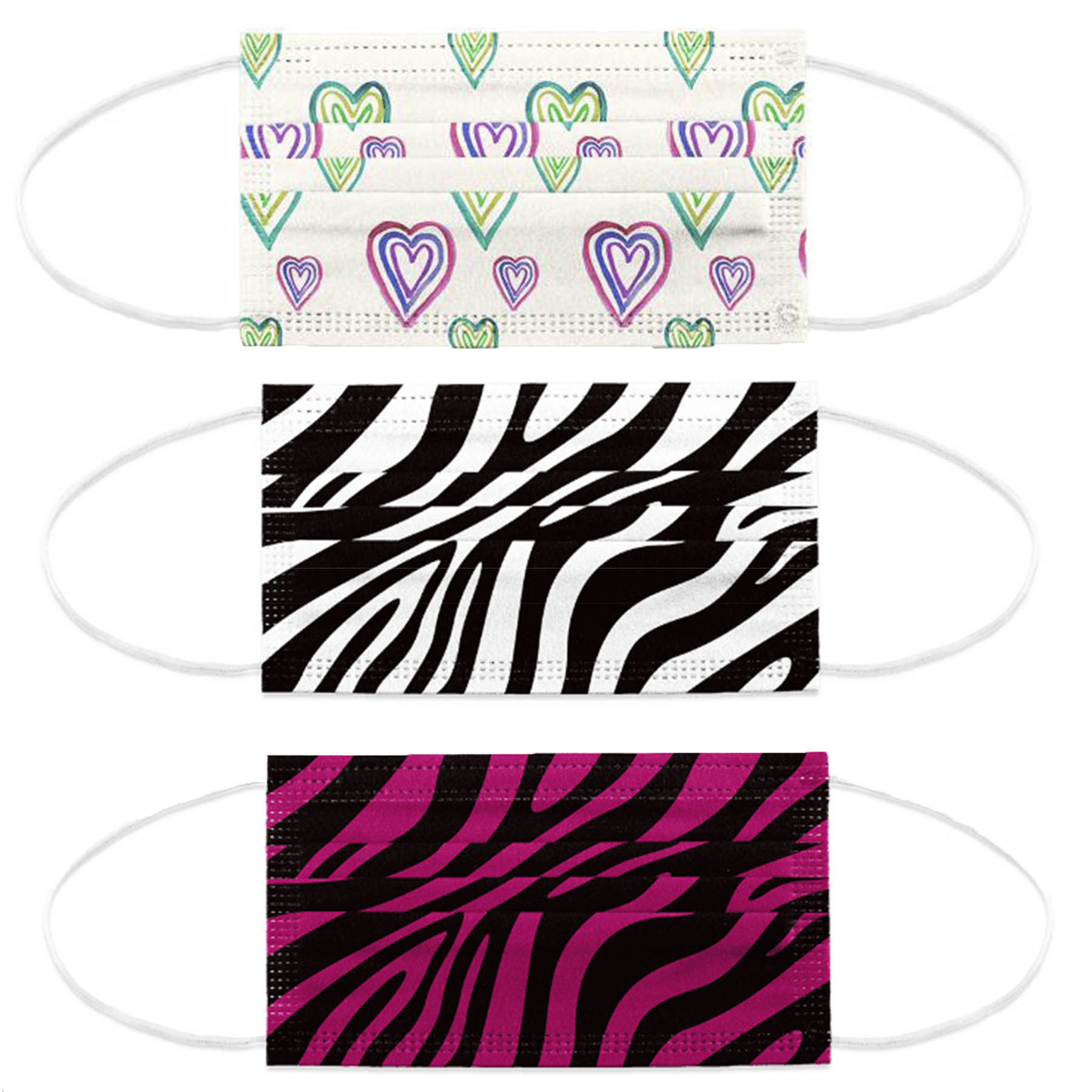 Custom Printing Color Disposable Face Mask 1