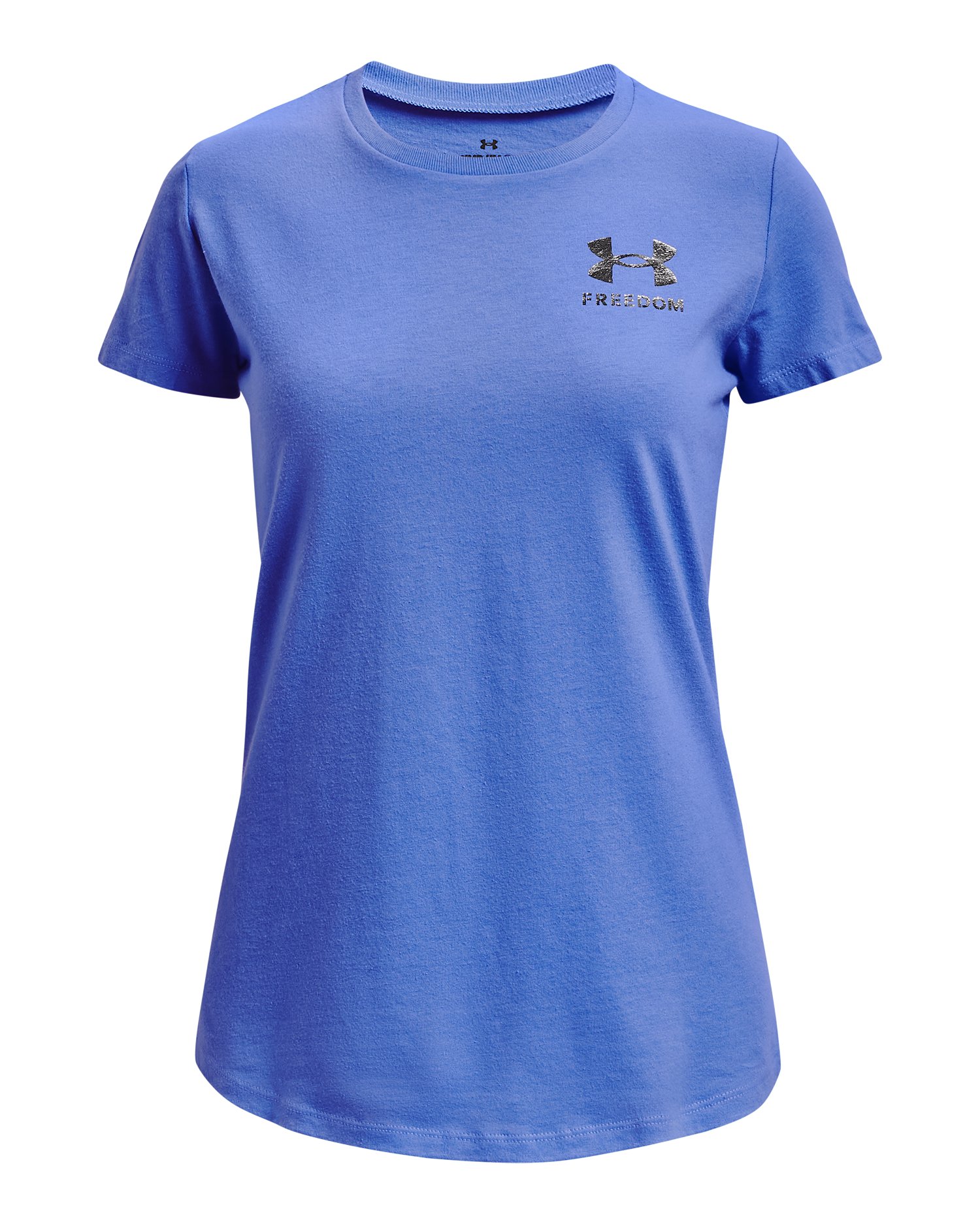 UA Freedom Flag Foil Girls' T-Shirt 6