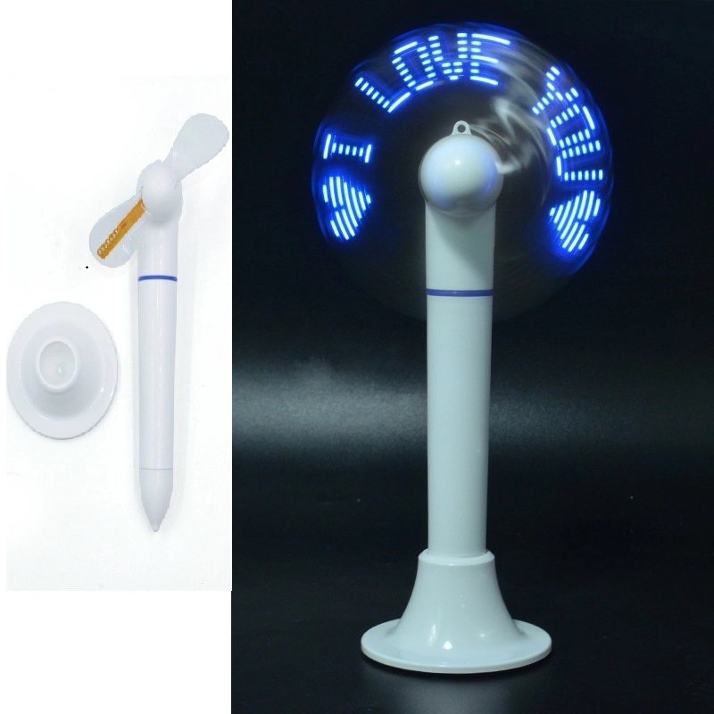 Ballpoint Pen With LED Message Fan 3