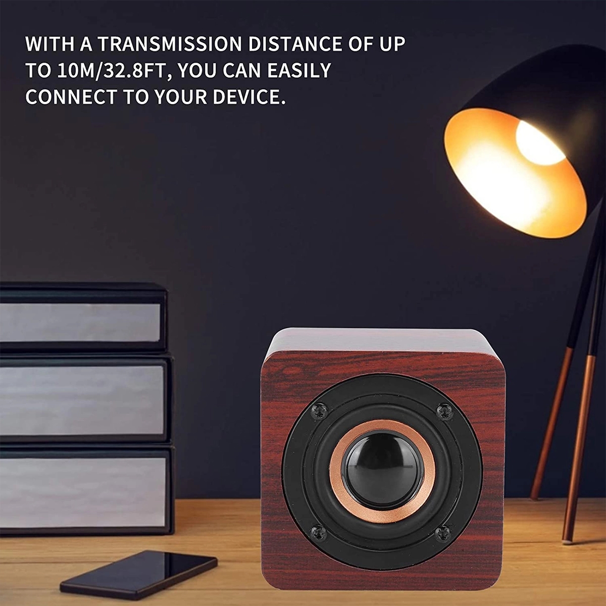 Wooden Wireless Bluetooth Speakers 2