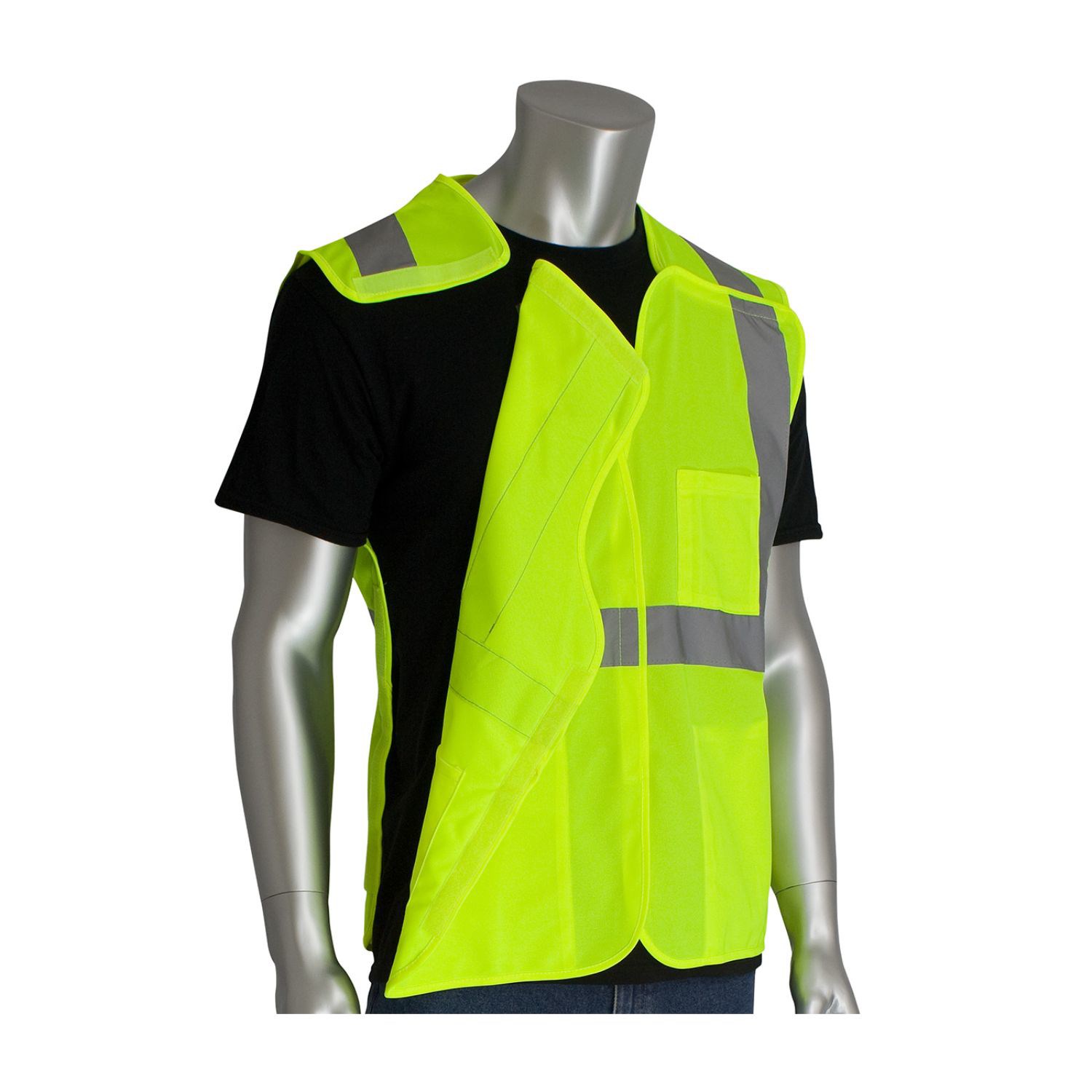 Enhanced Class 2 Safety Mesh Vest with Breakaway Design 3