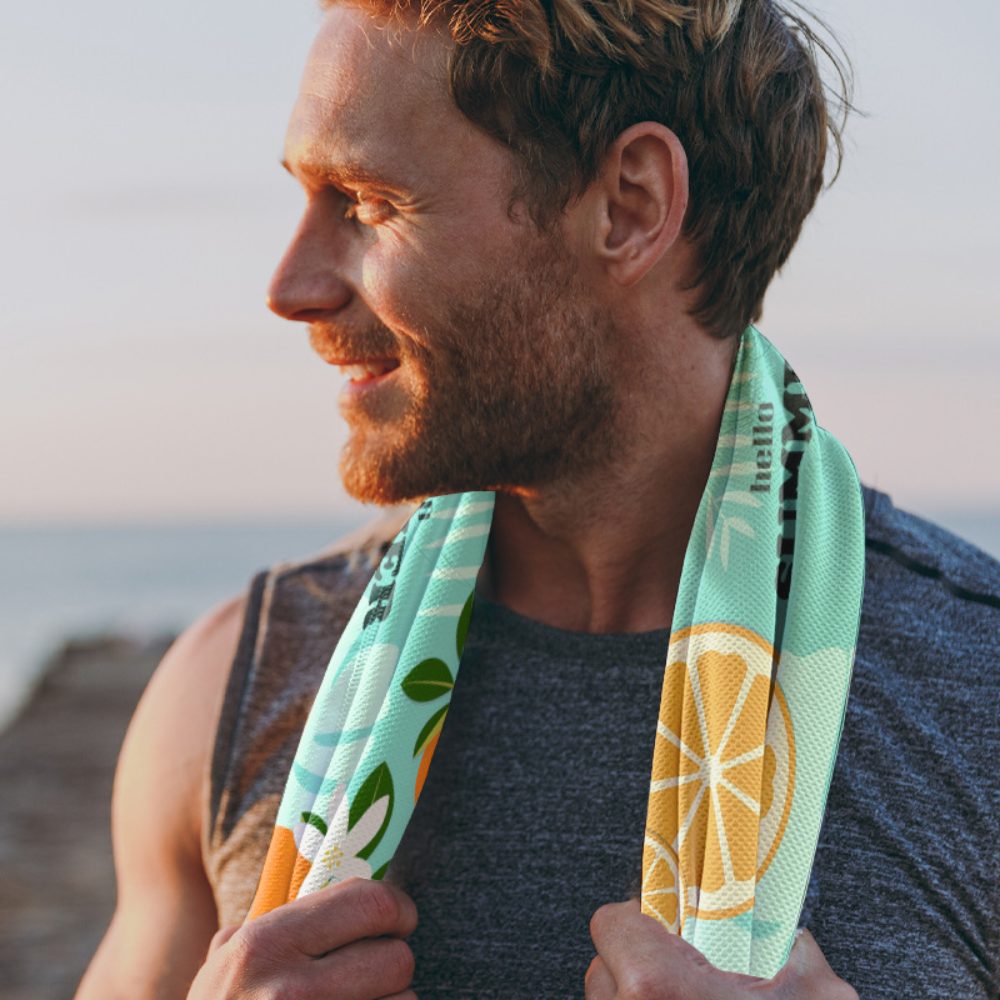 Printed Cold Scarf 2