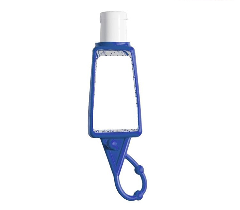 Hand Sanitizer Gel with Silicone Holder, 1 oz. - Blank 3