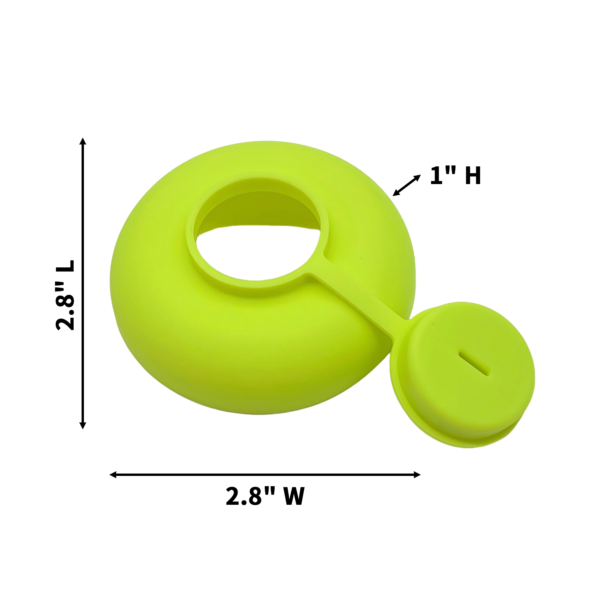 Food Grade Ice Cream Cone Drip Catcher Tray 2.8" Length X 2.8" Width X 1" Height 7