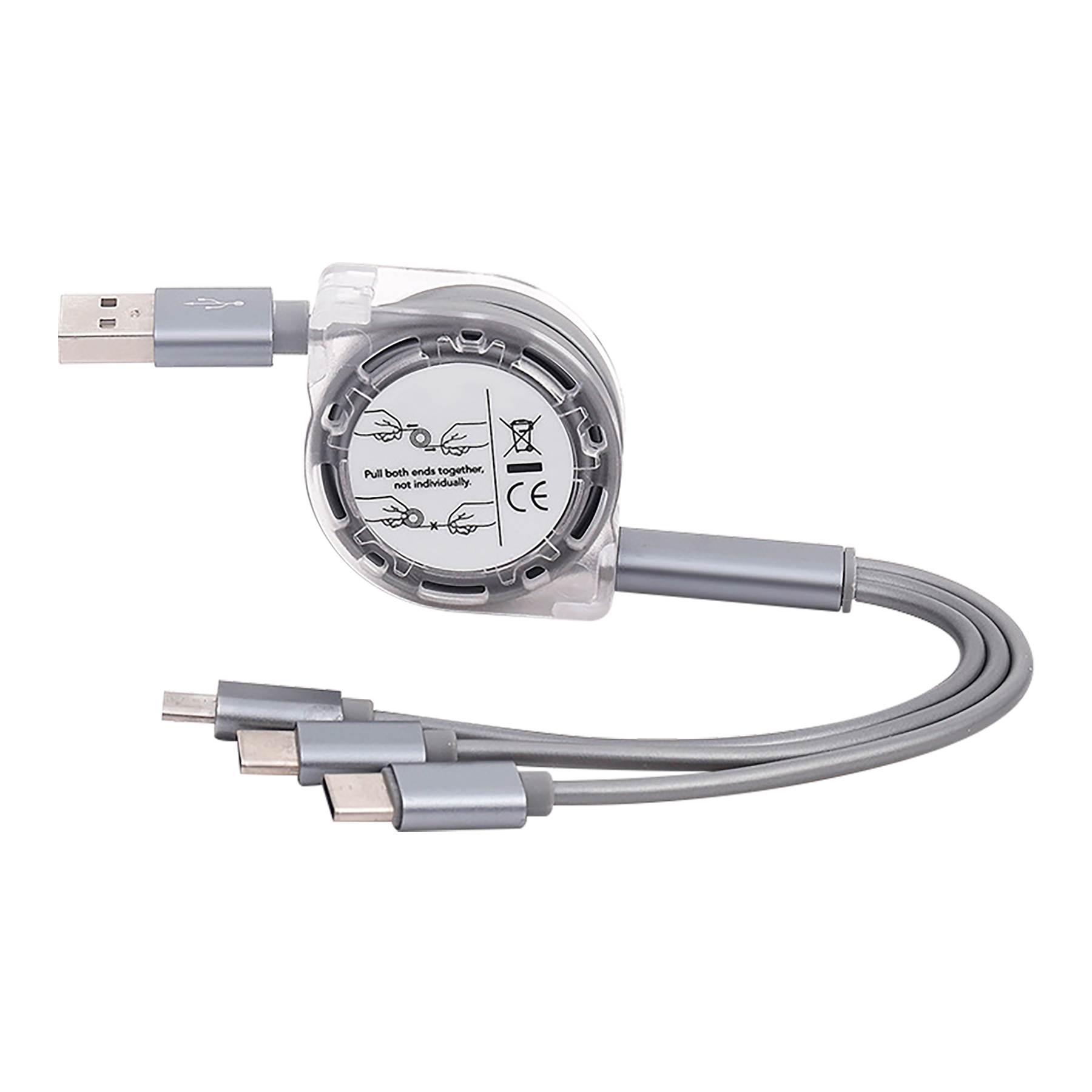 3-in-1 Multi Device Charger and USB Charging Cable 8