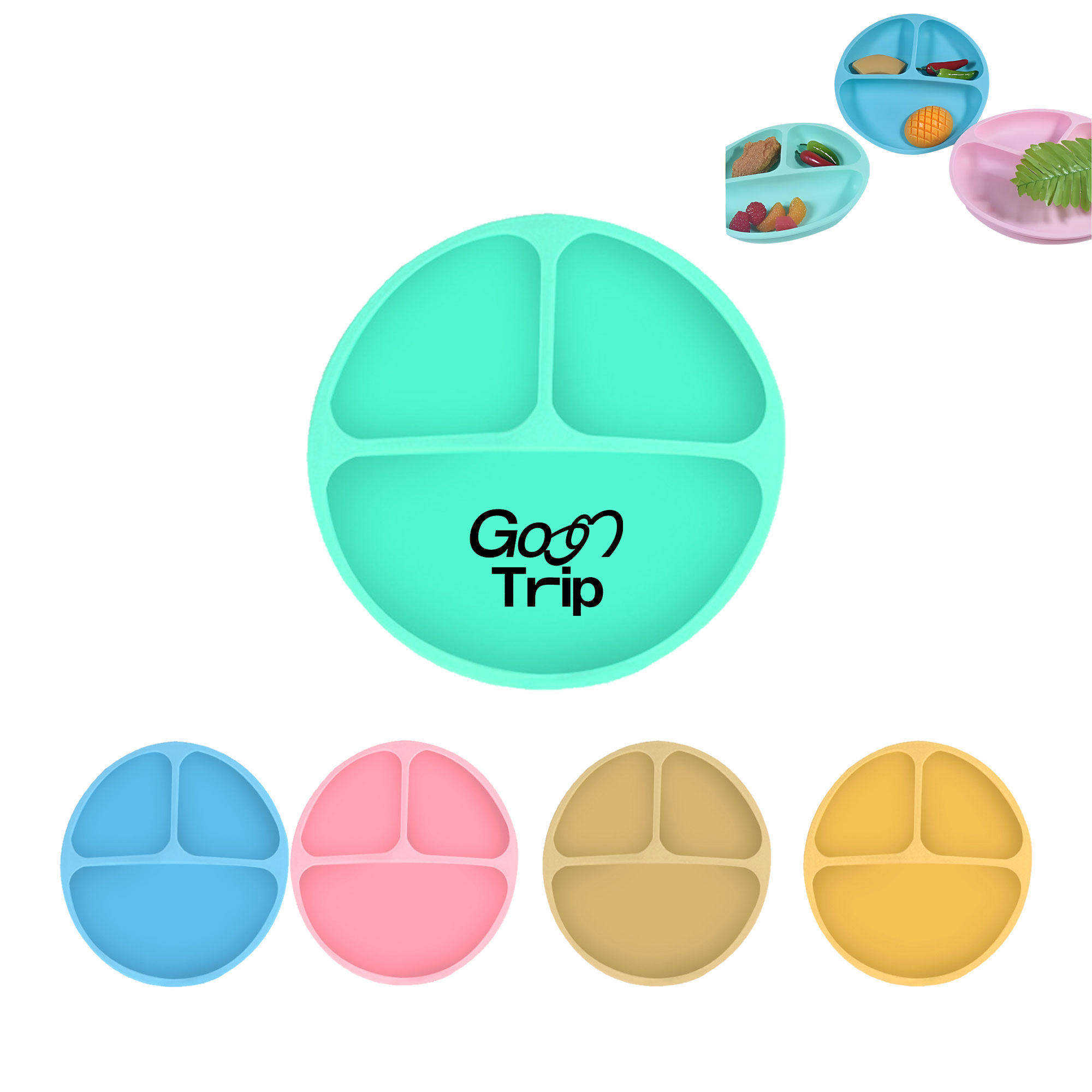 Children's Separate Meal Trayate 1