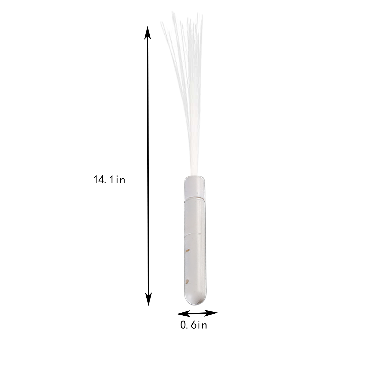 Plastic Glow Fiber Wands Cheering Sticks Party Light 9