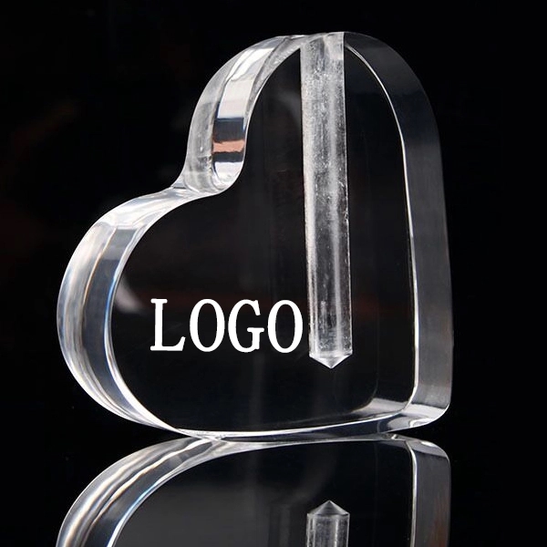 Heart Shaped Crystal Vase 3