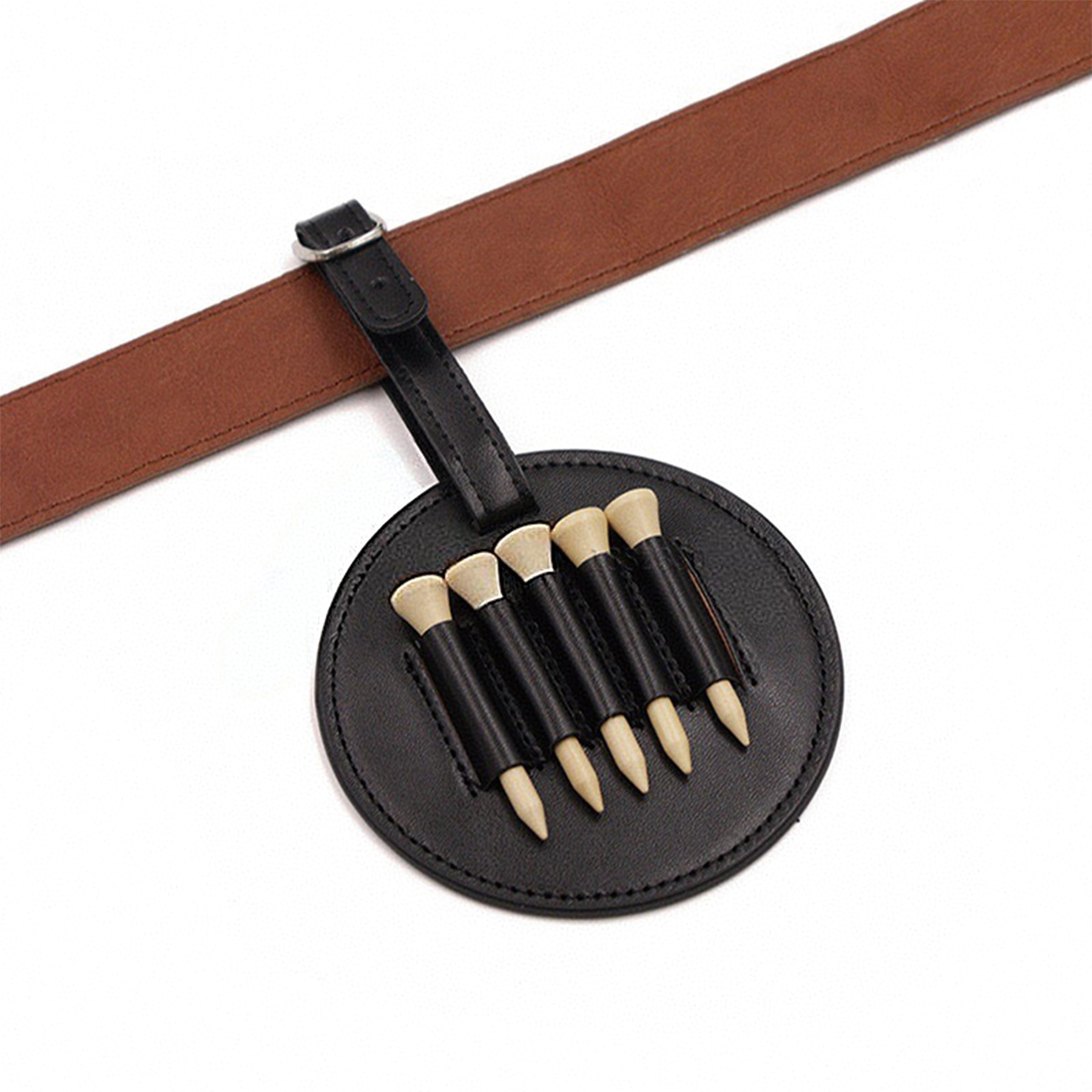 Waist-Mounted Golf Tee Storage Sleeve 3