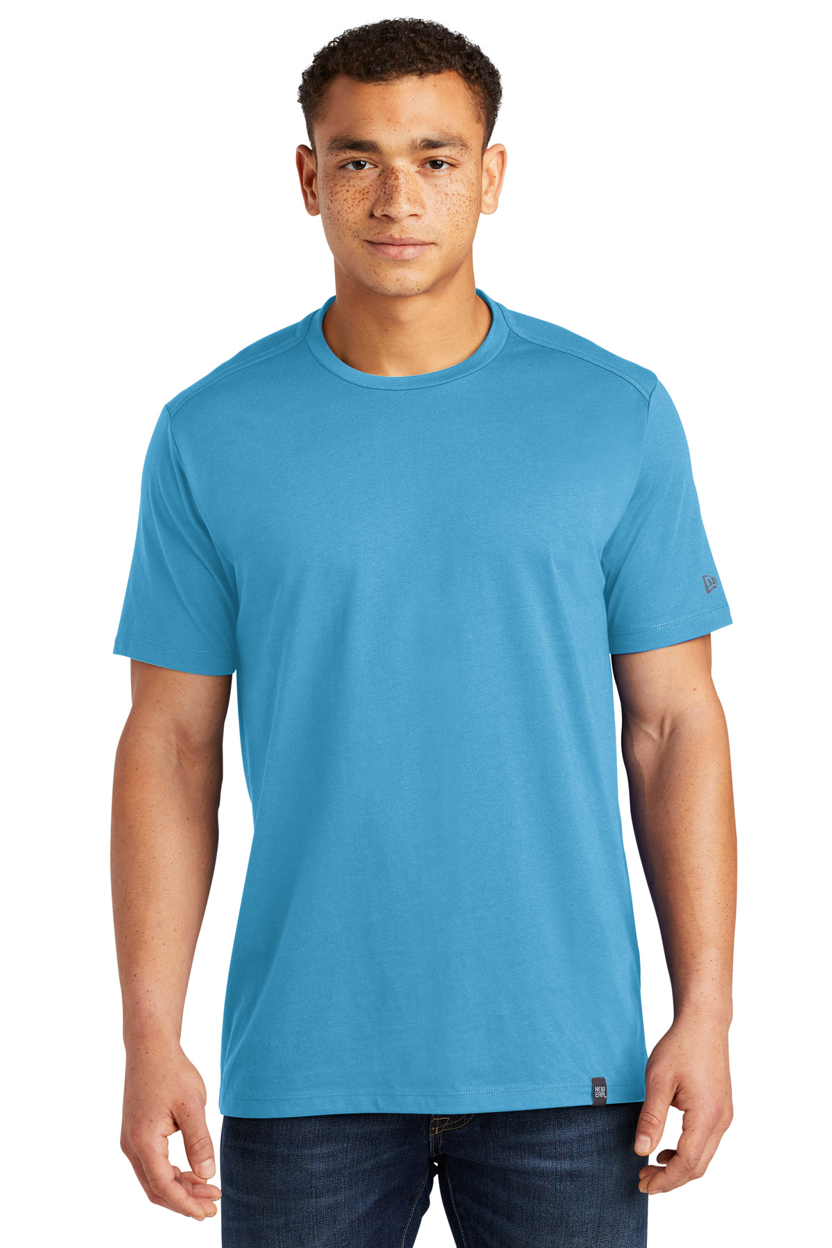 New Era Heritage Blend Crew Tee. NEA100 40